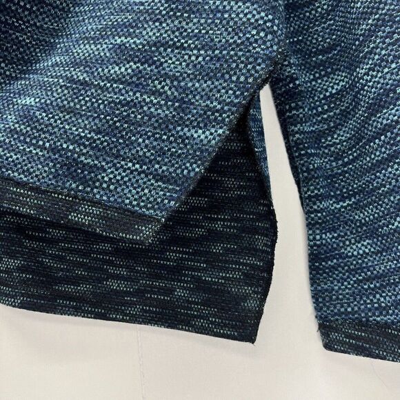 We The Free Free People Sunny Days Blue Kimono Sleeve Mock Neck Sweater M - Picture 5 of 11